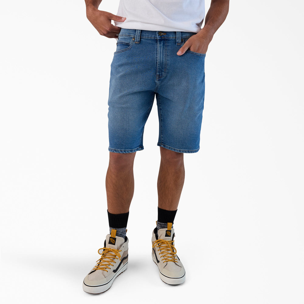 FLEX 5-Pocket Denim Shorts, 11" - Dickies