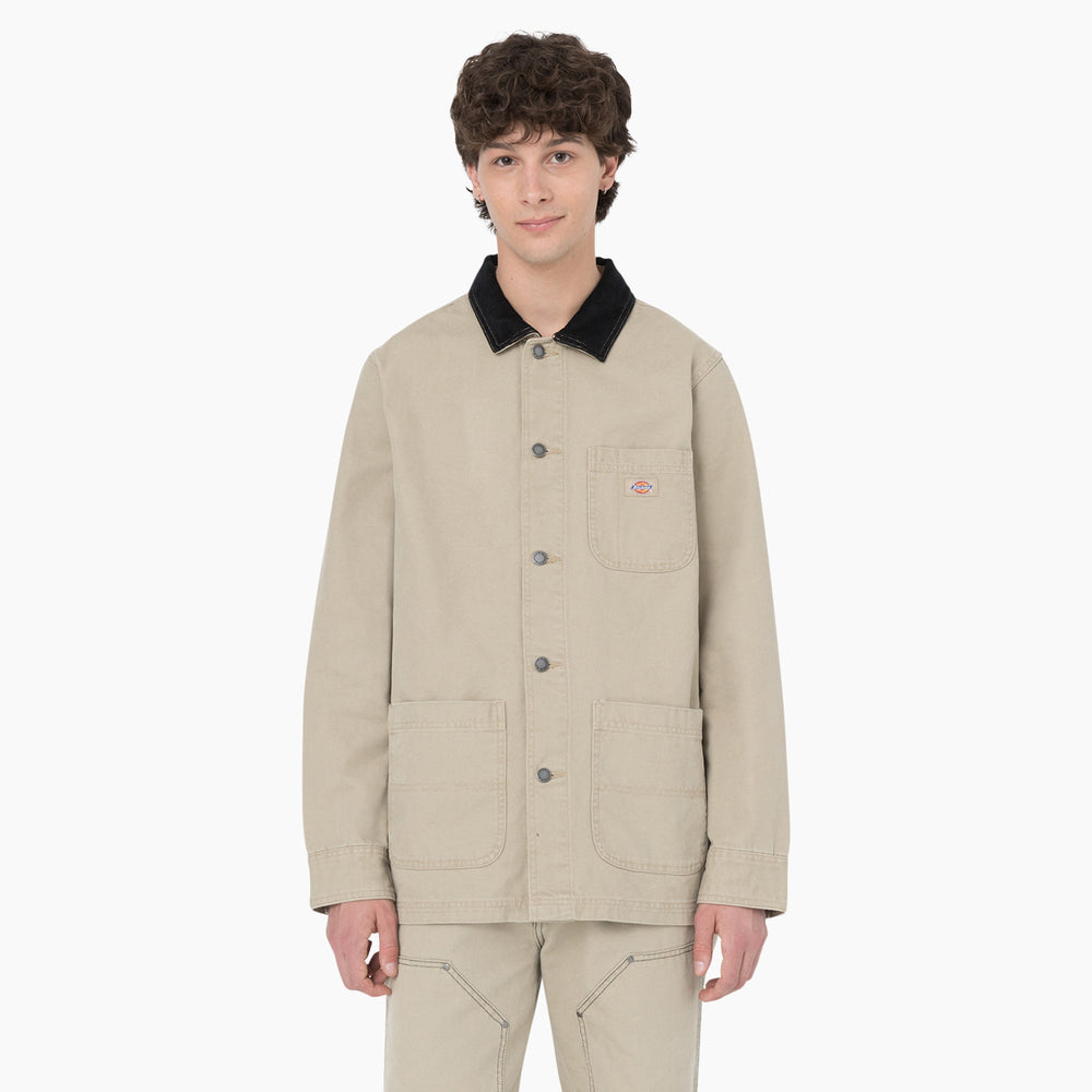 Stonewashed Duck Unlined Chore Coat - Dickies