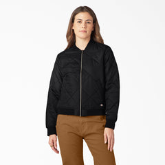 Women's Quilted Bomber Jacket - Dickies