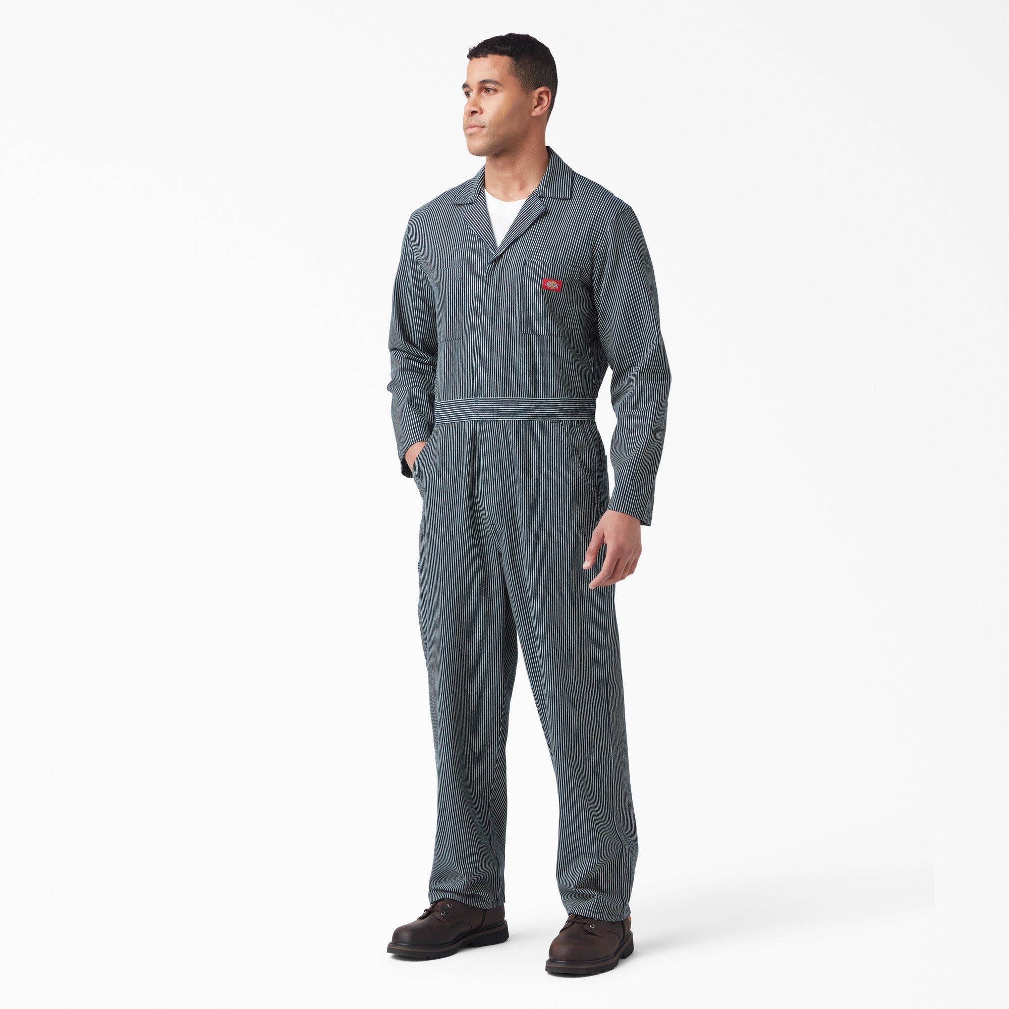 Hickory Stripe Coveralls - Dickies
