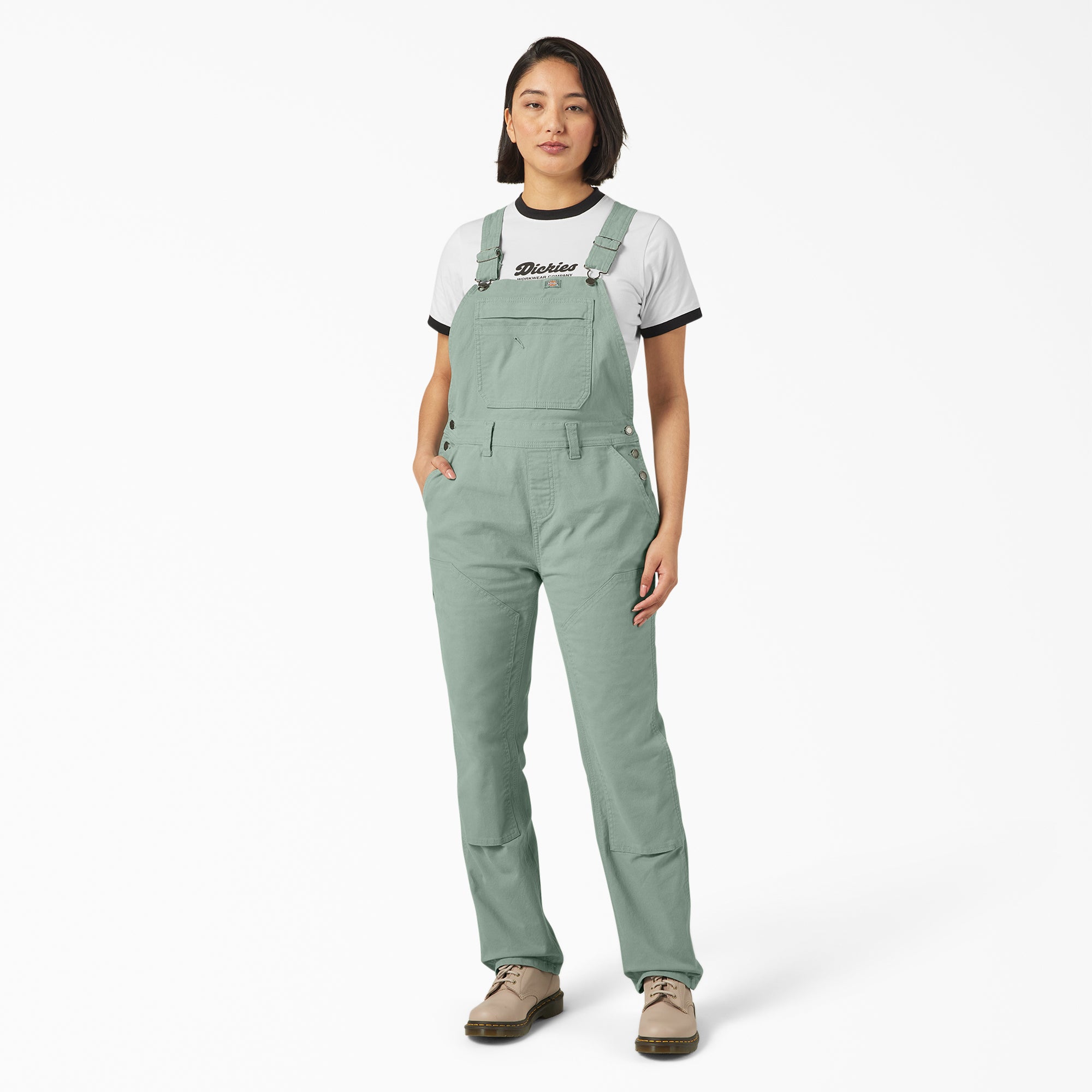 Women's Double Front Bib Overalls - Dickies